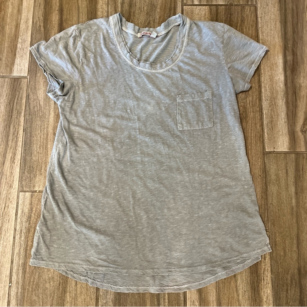 Fresh Produce LG Shadow Gray Relaxed Short Sleeve Pocket T-Shirt